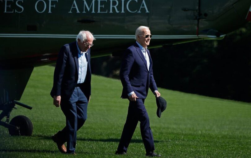 Why Are Bernie Sanders and the Squad Propping Up Joe Biden? | The Nation