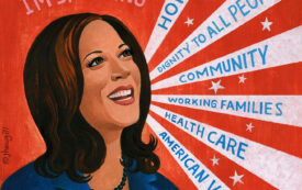 Kamala Steps Up… Kamala Steps Up…
