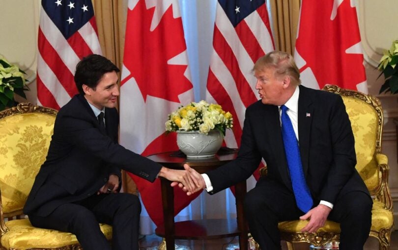 Sign Target Forhead Trudeau Justin Trudeau’s Fecklessness Made Him an Easy Target for MAGA Manifest ...