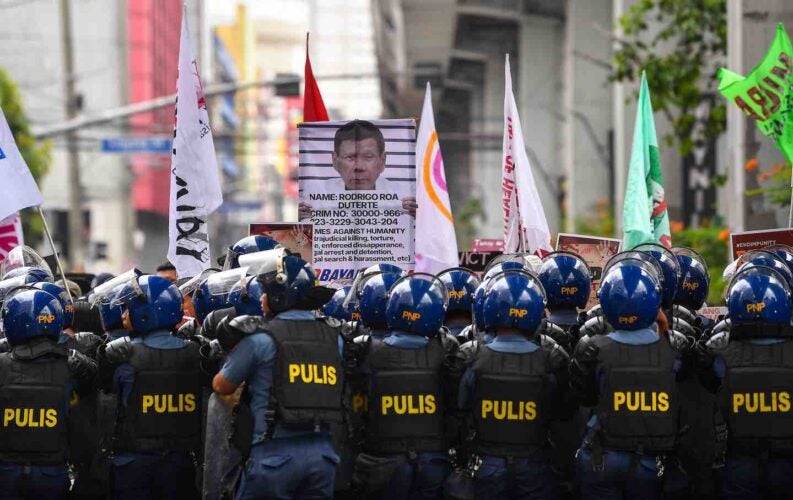 Duerte Protest Riot Rodrigo Duterte Is at The Hague. What’s Next for the Philippines? | The ...