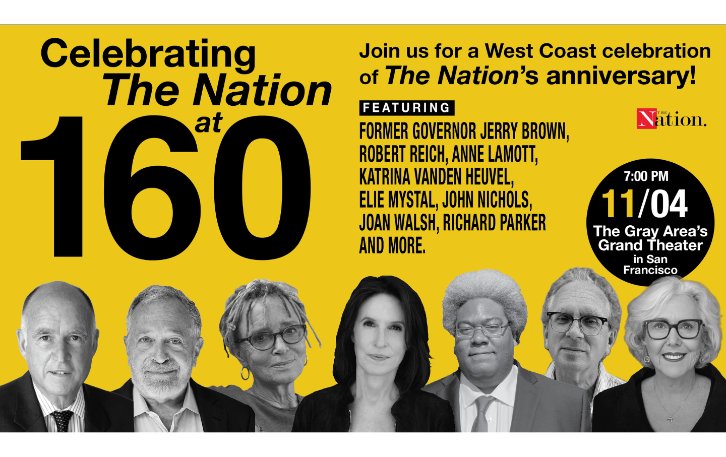 Celebrating The Nation at 160 San Francisco