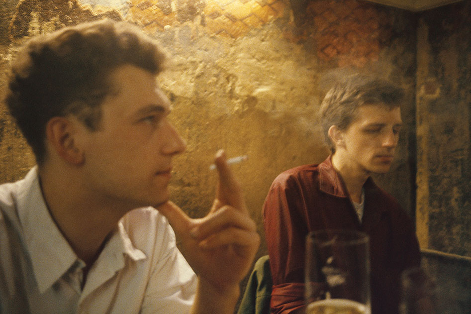 A 1984 Nan Goldin photograph captures a quiet moment of West Berlin nightlife.
