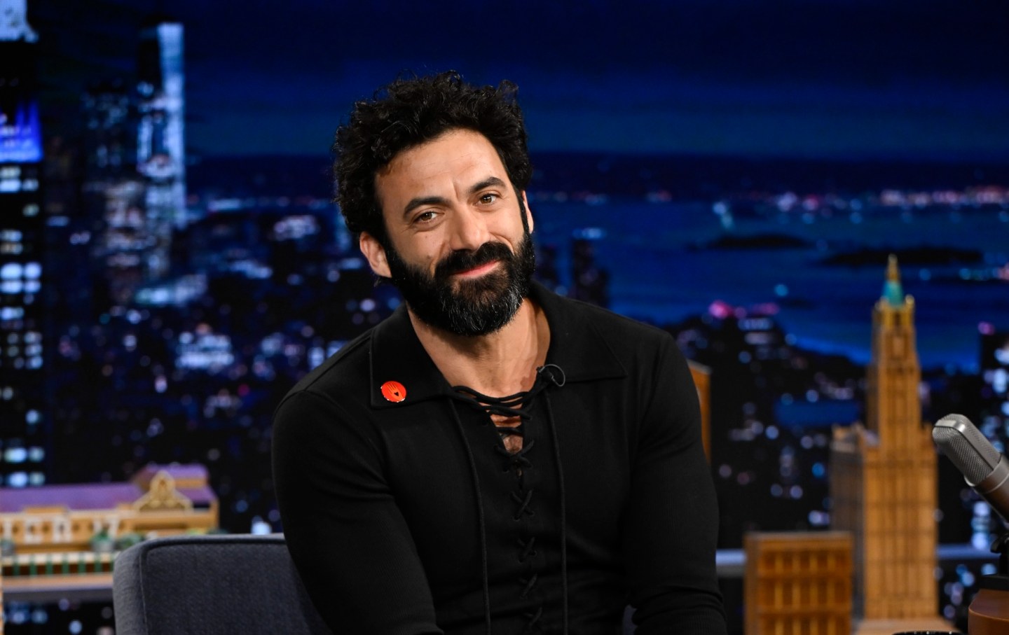 Morgan Spector during an interview on Wednesday, July 30, 2025