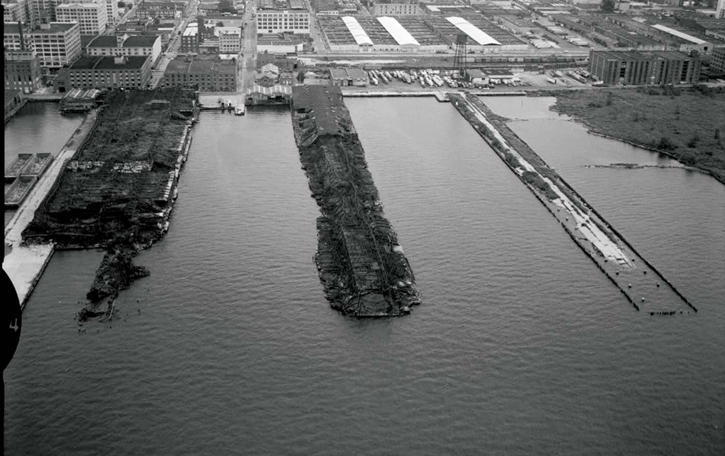 An undated photograph of Bush Terminal.