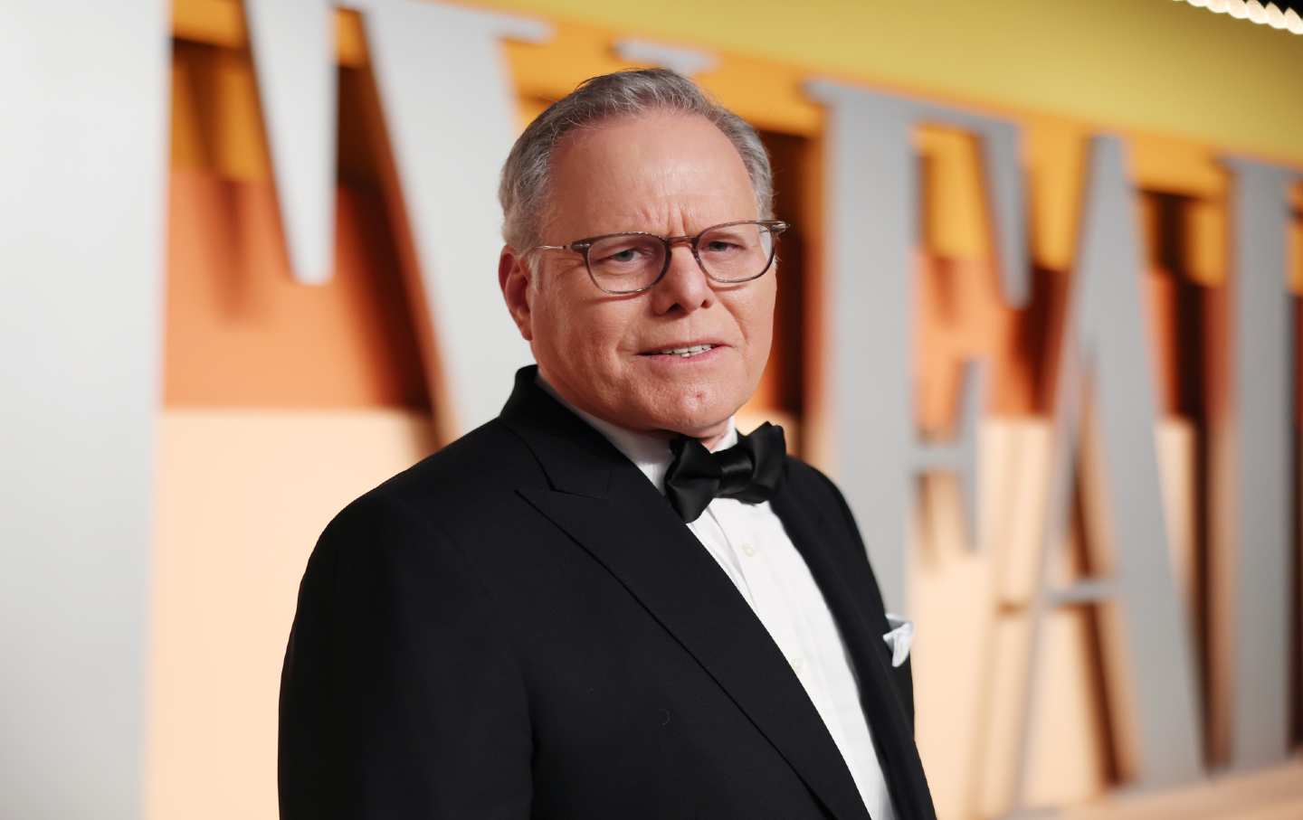 WBD CEO David Zaslav at this year's Vanity Fair Oscars Party
