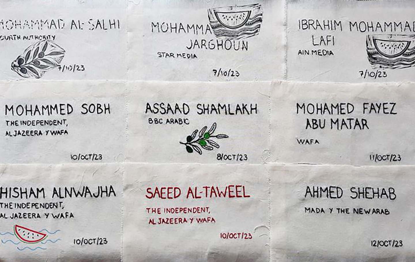 More Journalists Killed in Gaza.