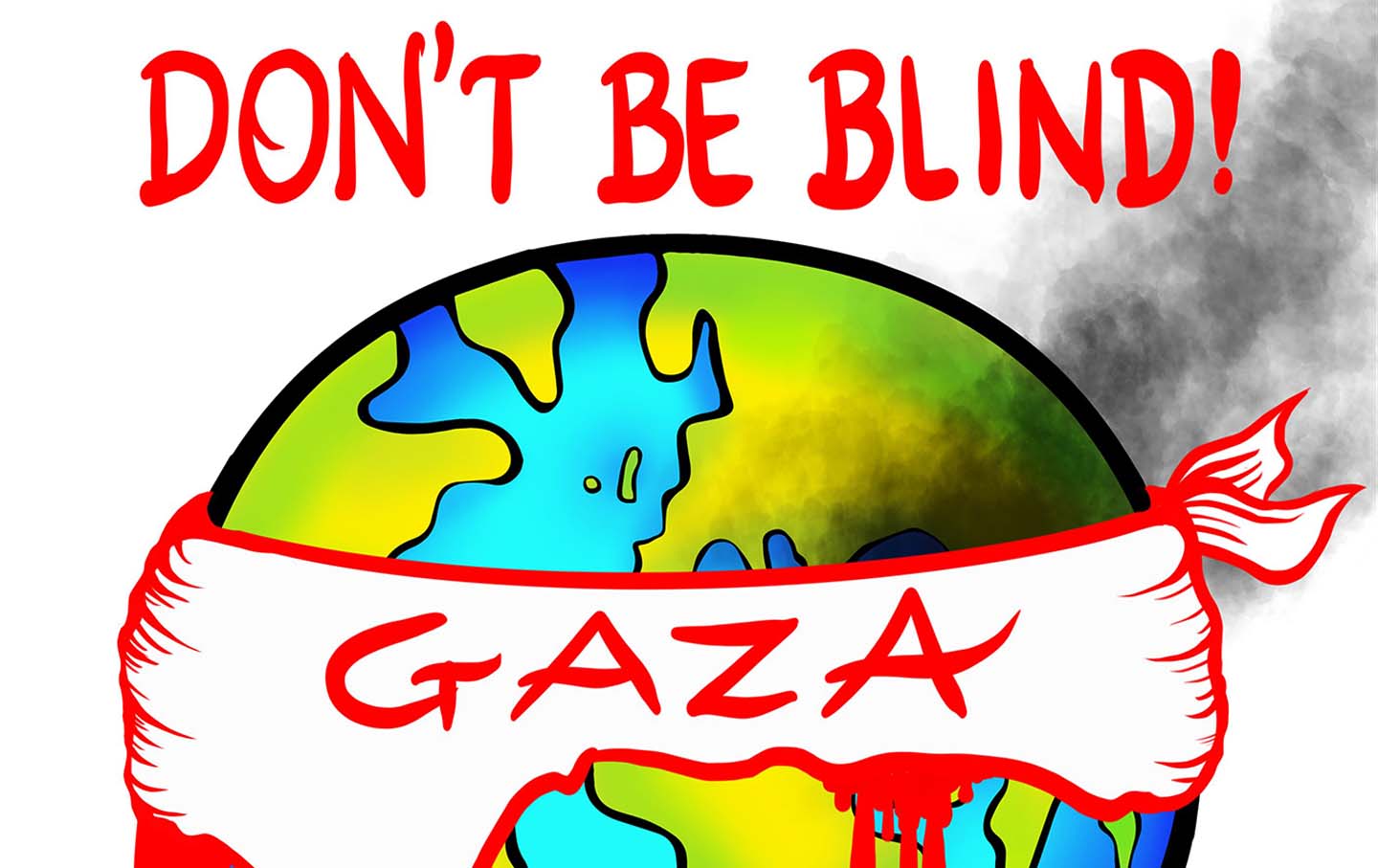 Blind to Brutality: Palestinian Death Toll Surpasses 70,000