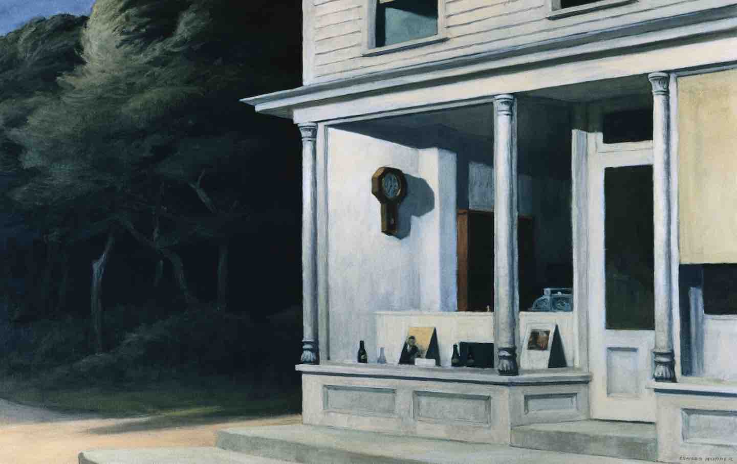 Edward Hopper, “Seven A.M.”
