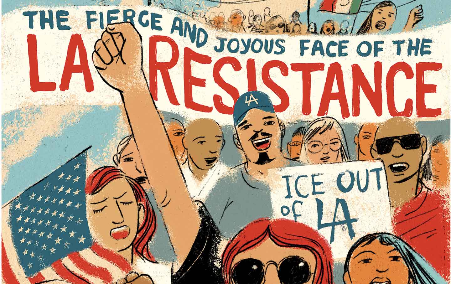 The Fierce and Joyous Face of LA Resistance