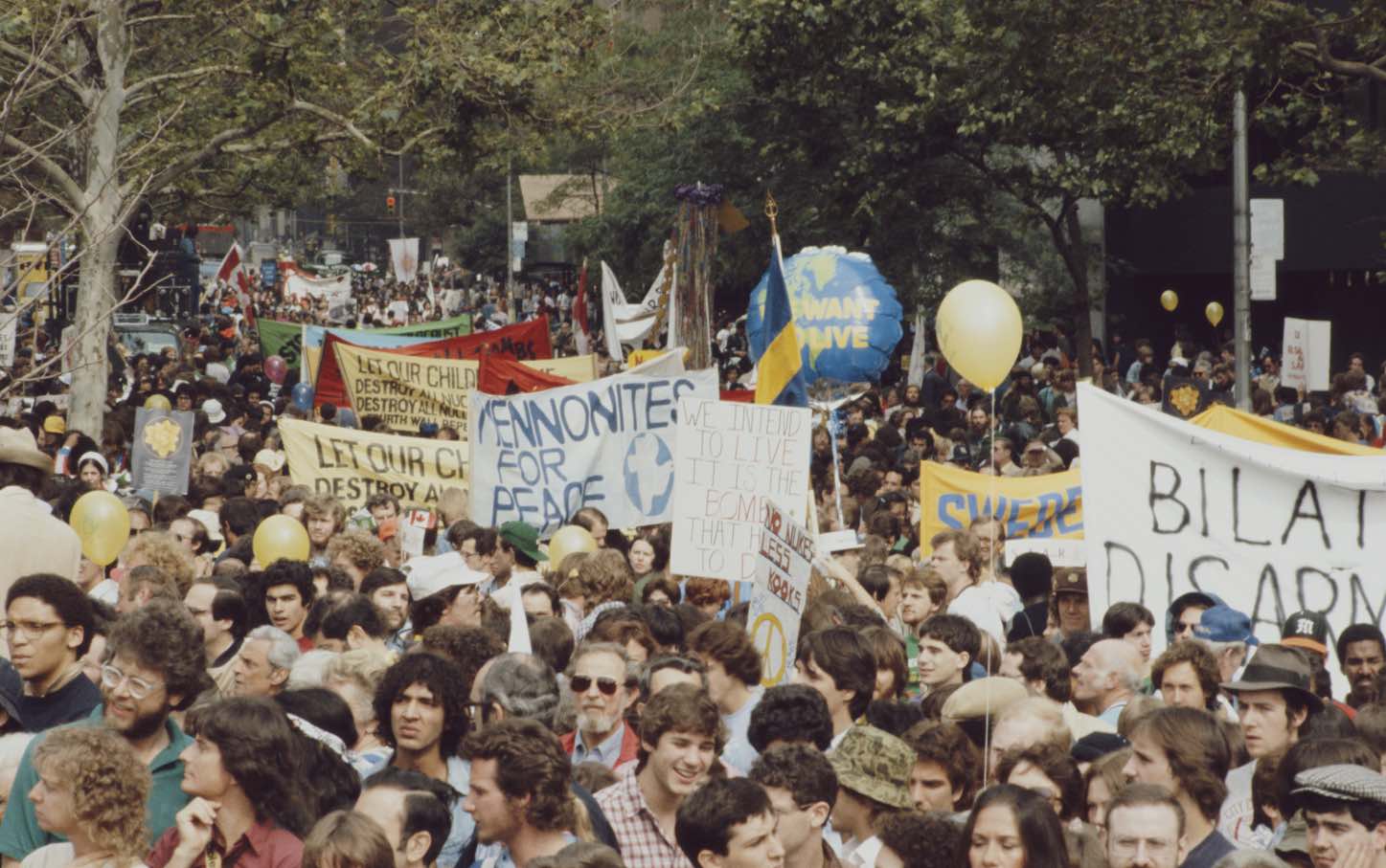 Central Park Anti Nuclear Rally 1982