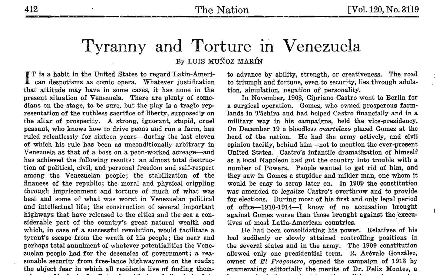 The Repeating History of US Intervention in Venezuela