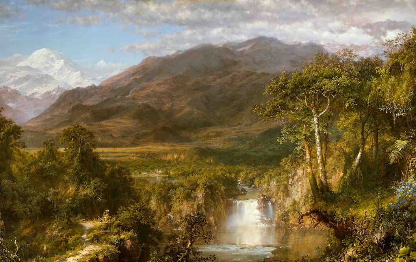 Frederic Edwin Church’s “Heart of the Andes,” 1859.