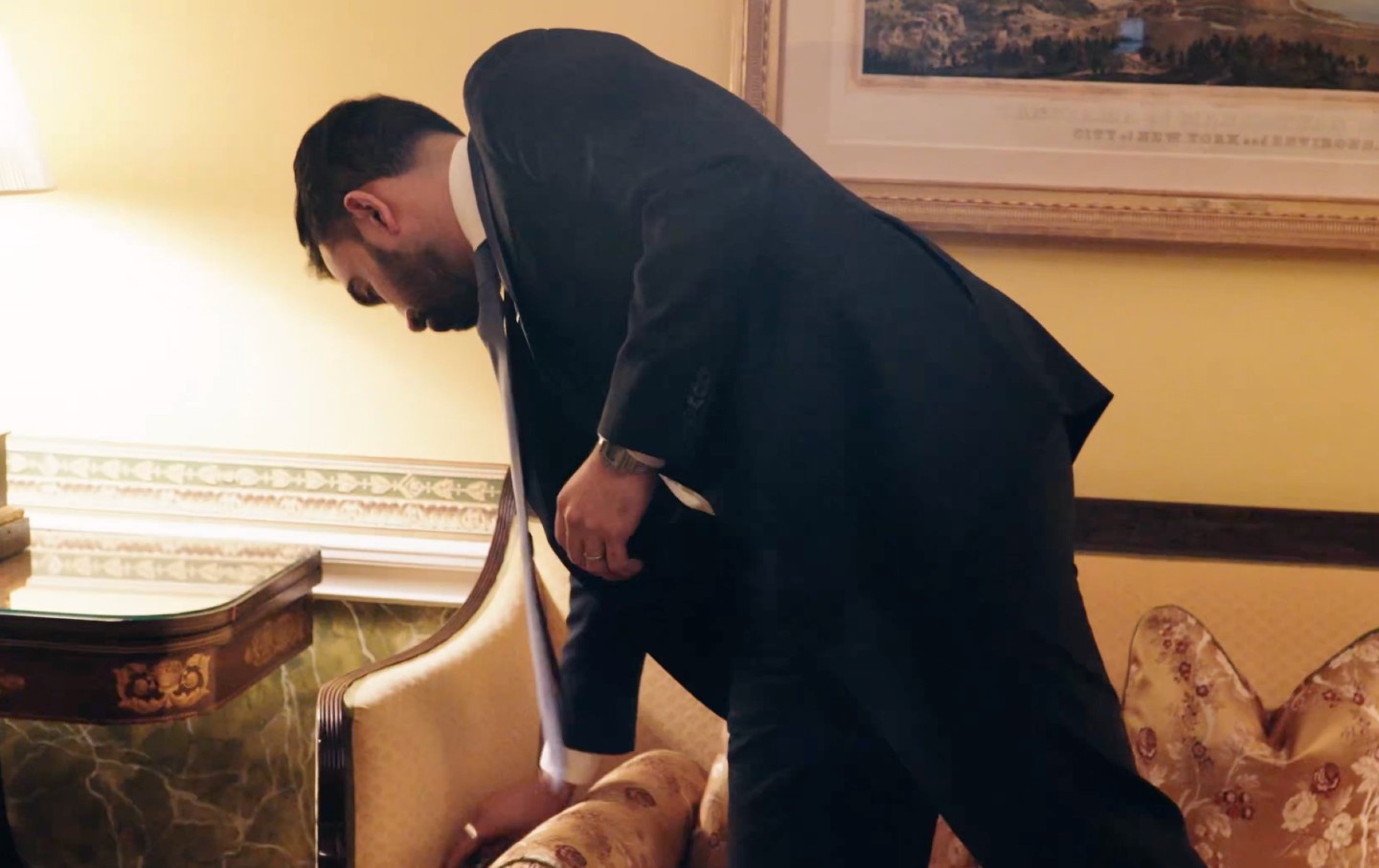 Zohran Mamdani finds money under the sofa cushions.