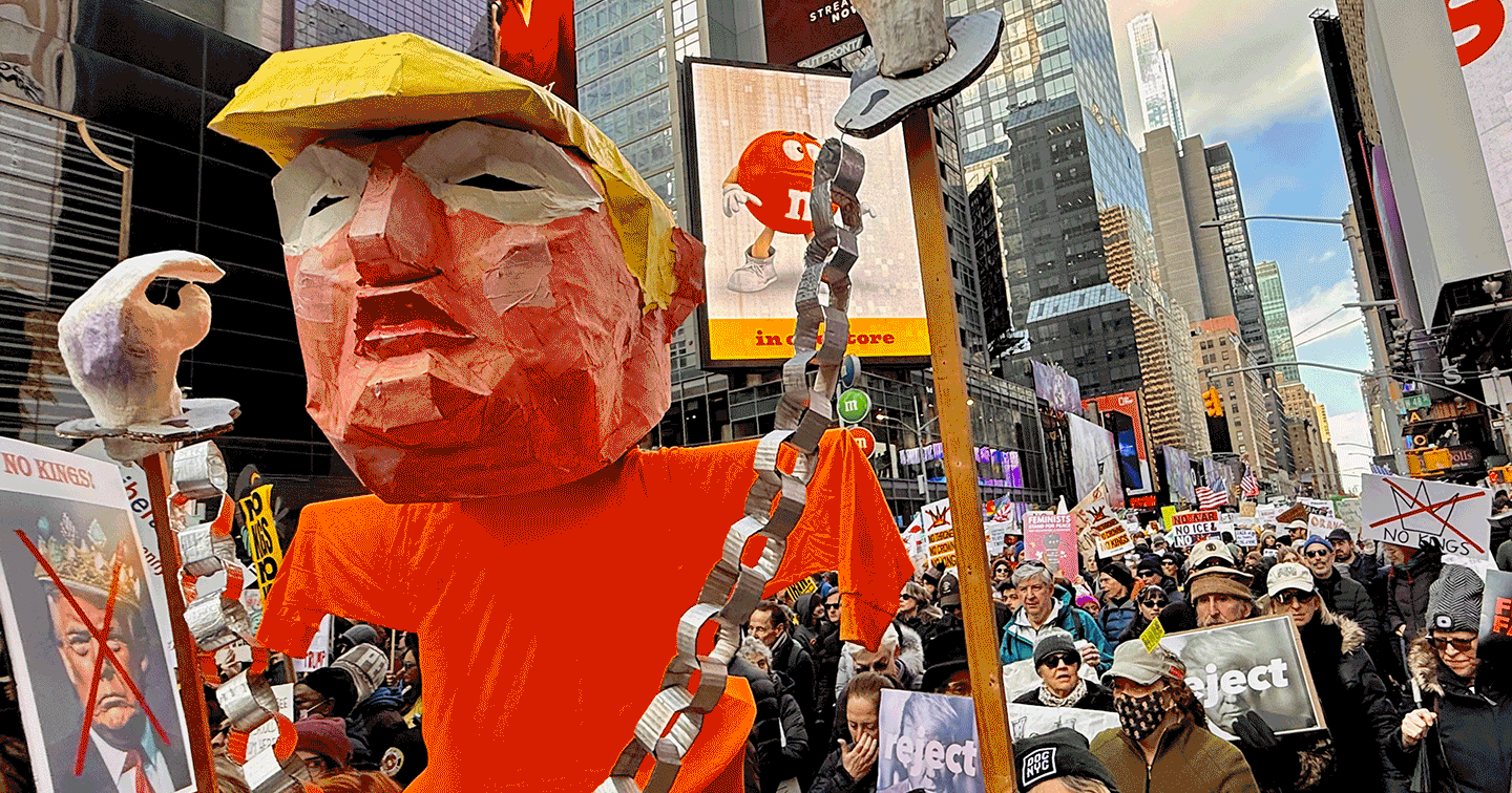 “No Kings” Protest