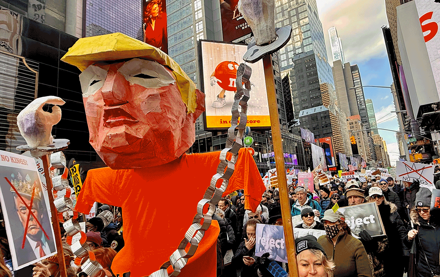 “No Kings” Protest