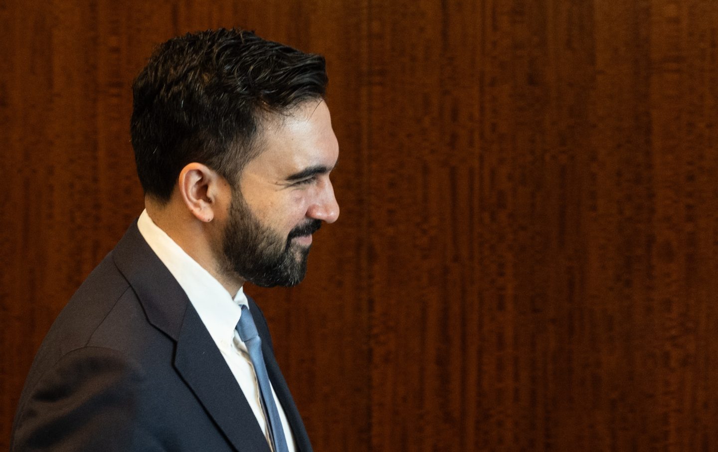 Zohran Mamdani at UN Headquarters in New York, NY on March 31, 2026.