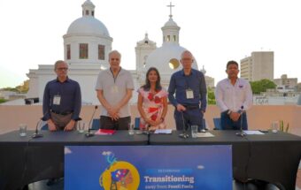 A press conference from the First International Conference on the Transitioning Away From Fossil Fuels.