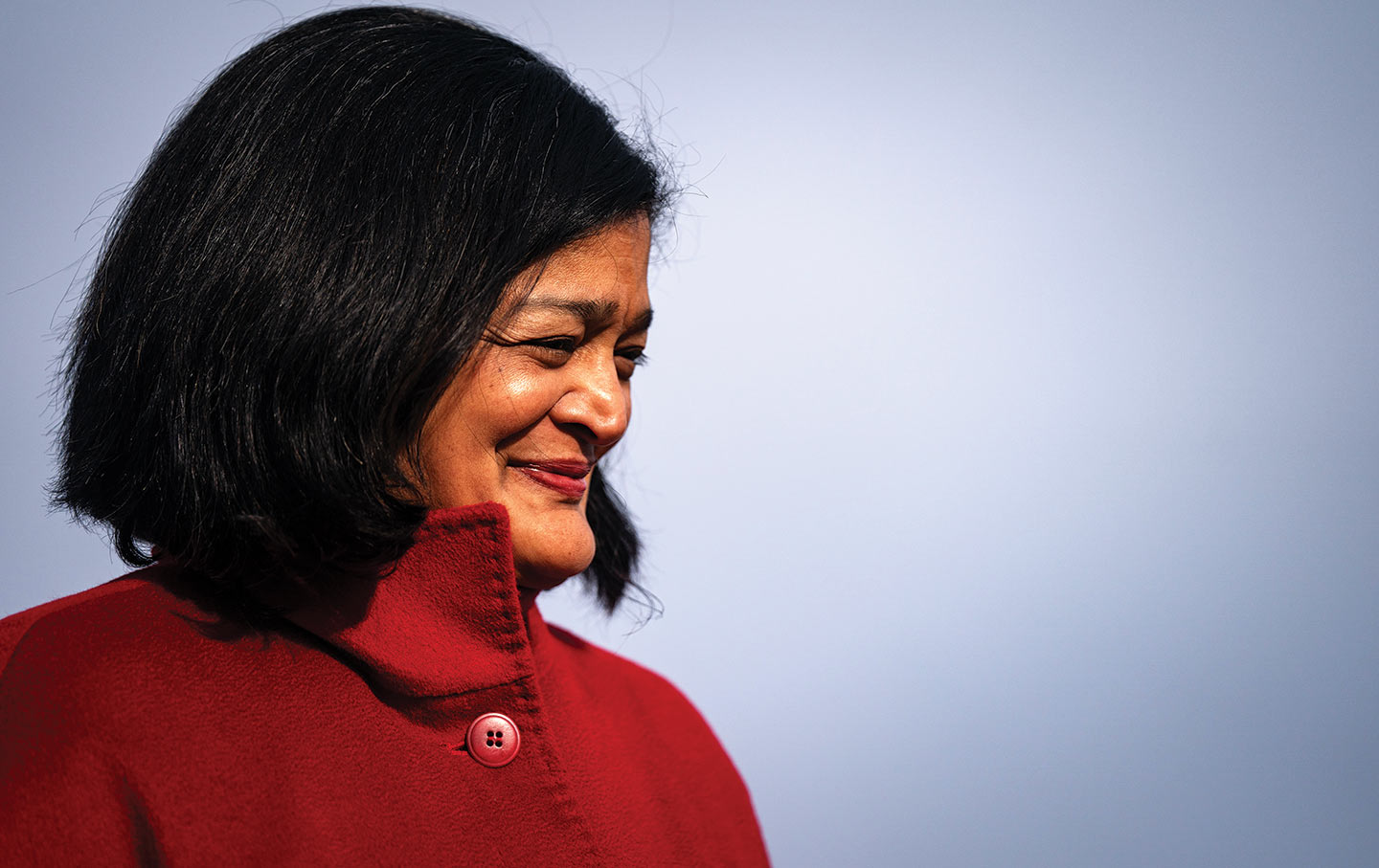 “The American dream I experienced is out of reach for most people,” writes Pramila Jayapal.