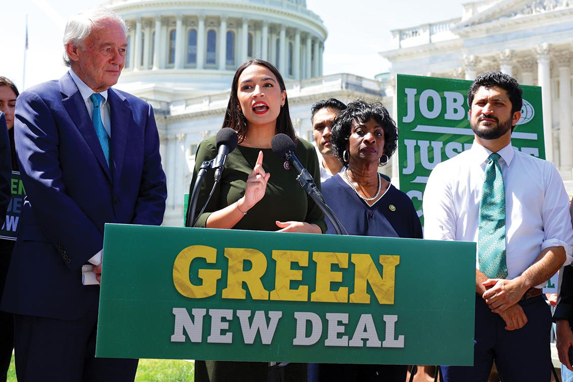 Alexandria Ocasio-Cortez carries on the legacy of American environmentalism.