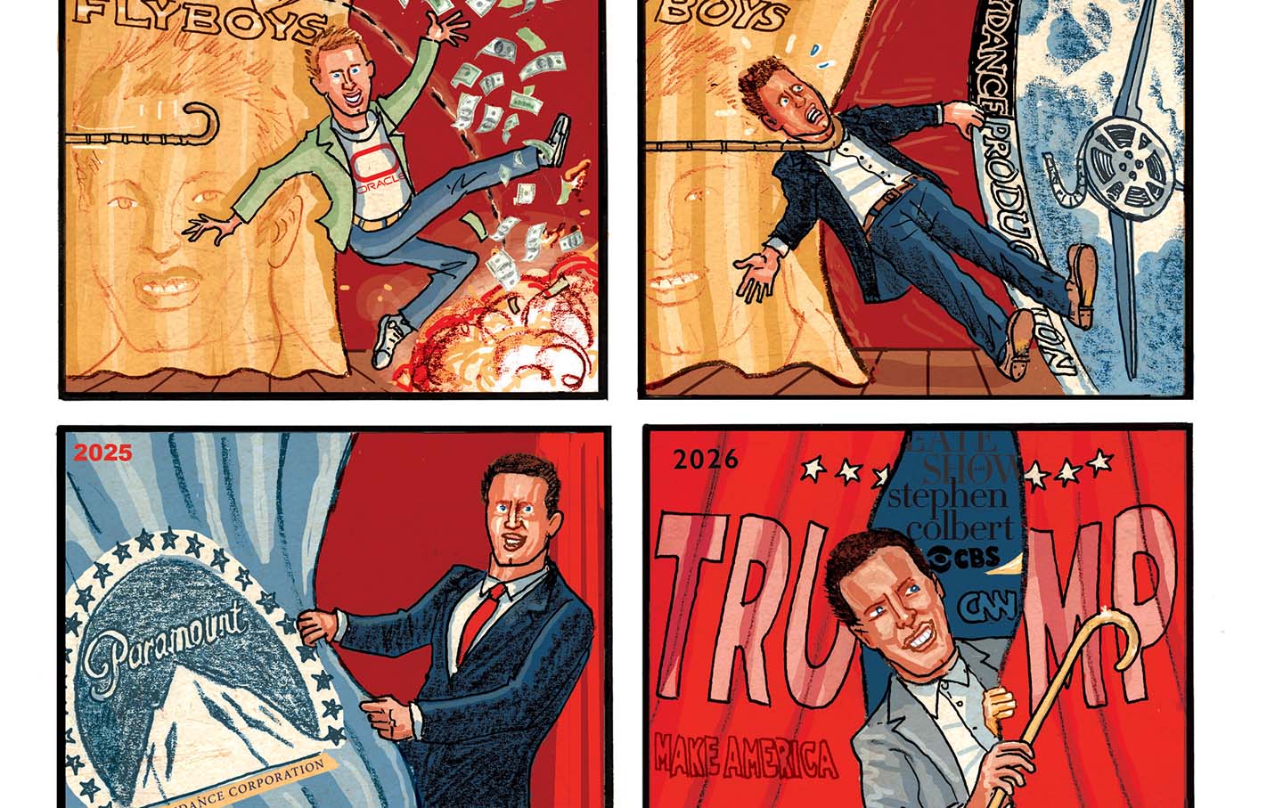 David Ellison Draws the Curtain on News