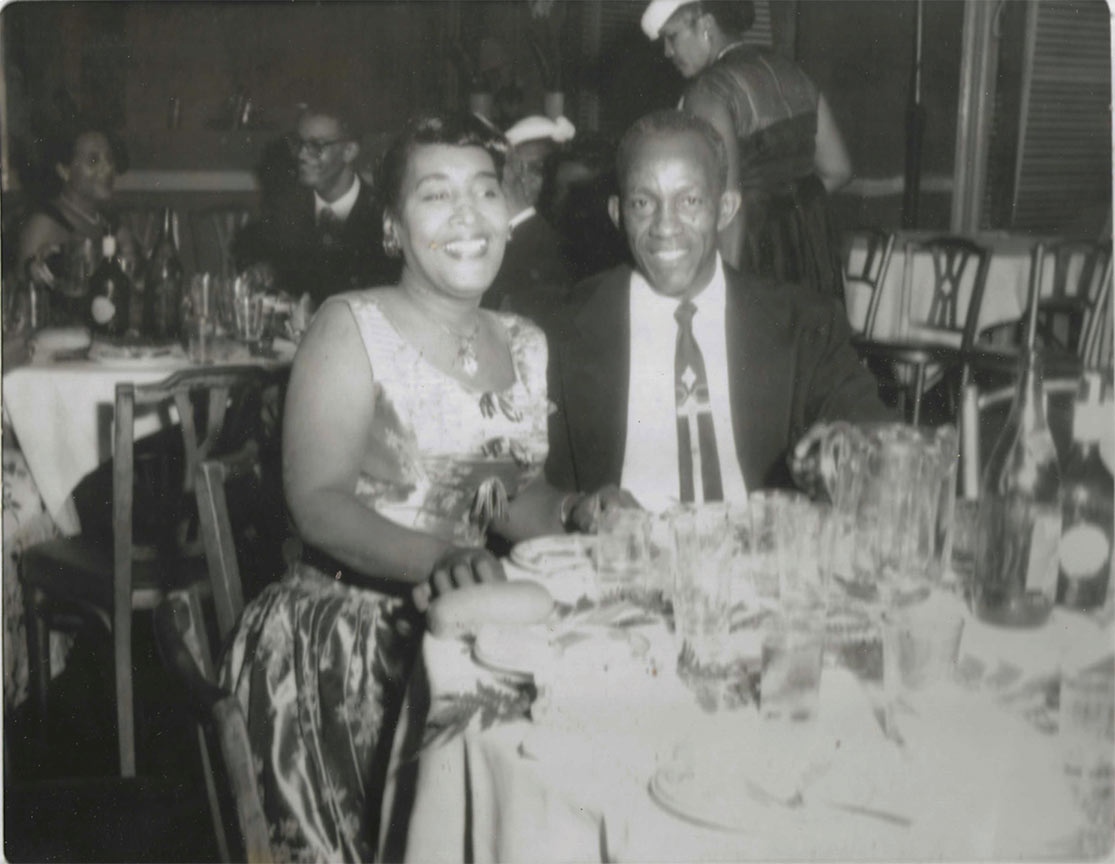 Walter Rollins and his wife, Valborg.