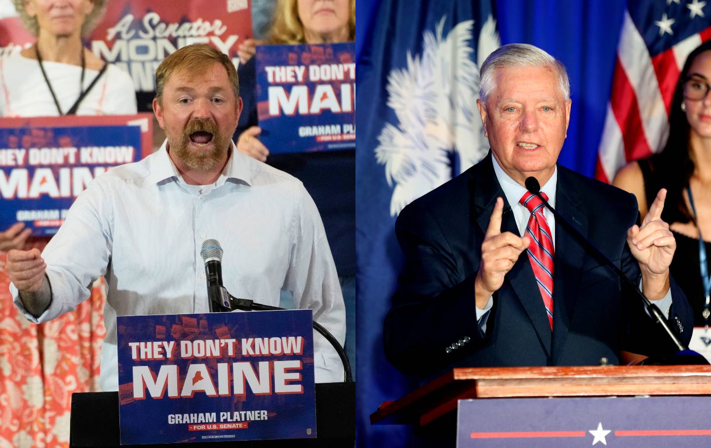 Graham Platner Had a Much Better Primary Result Than Lindsey Graham