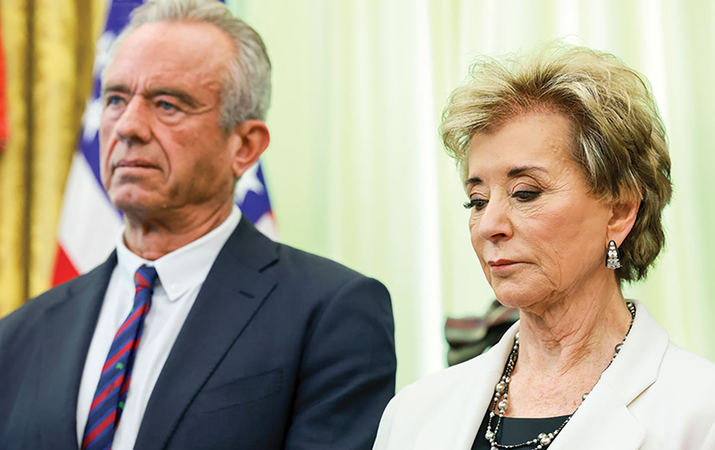 Robert F. Kennedy Jr. and Linda McMahon.