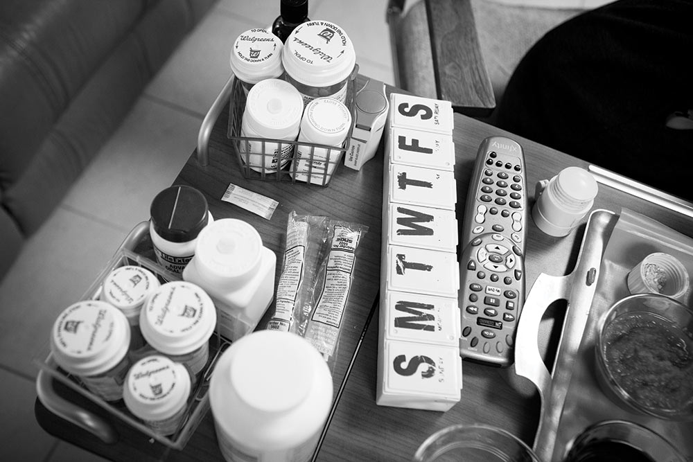 Helping someone to manage a complex daily medication schedule is often a crucial part of a home-care aide’s job.