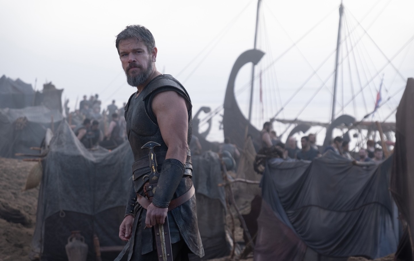 Matt Damon in The Odyssey.
