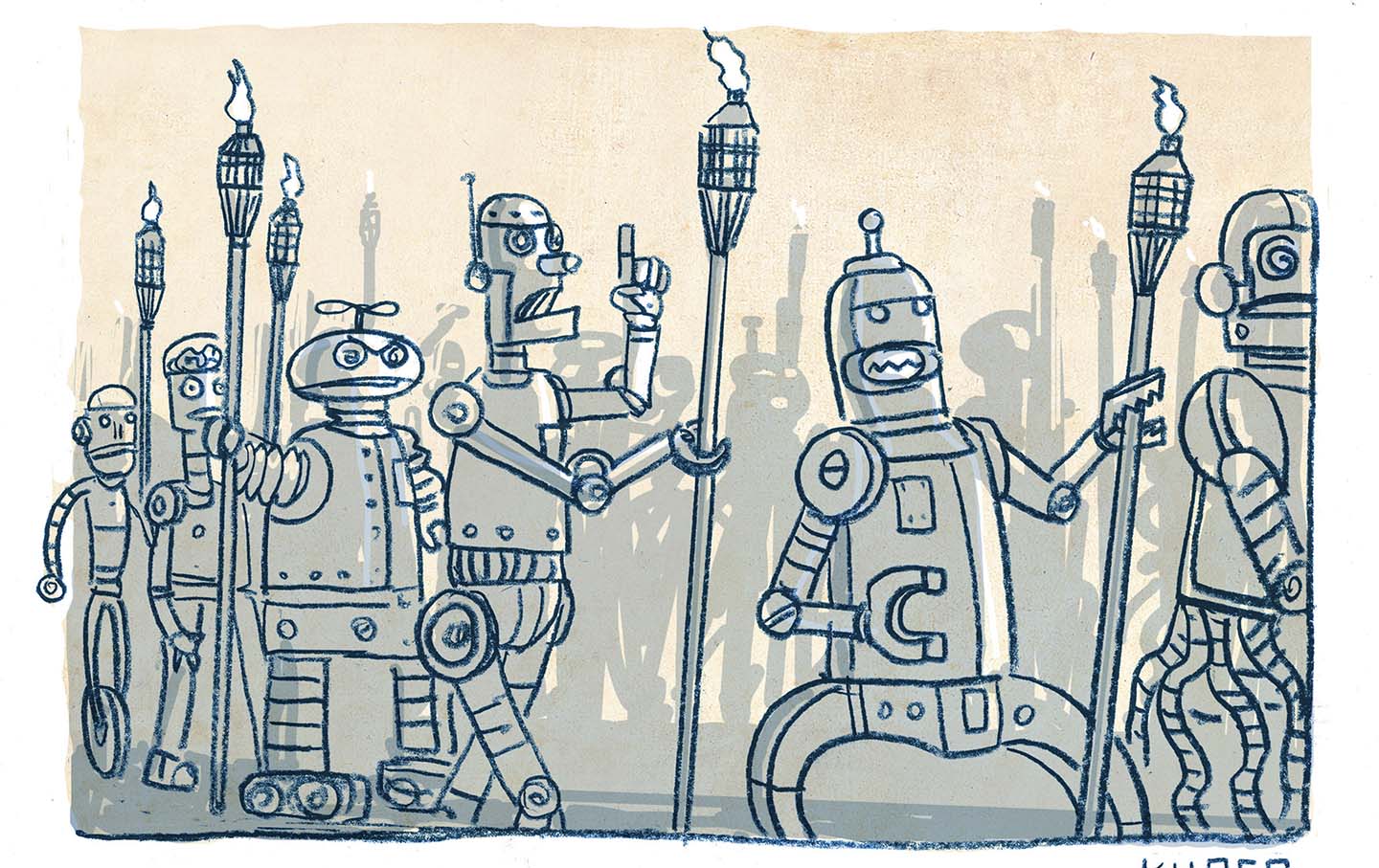 The Humans Will Not Replace Us?