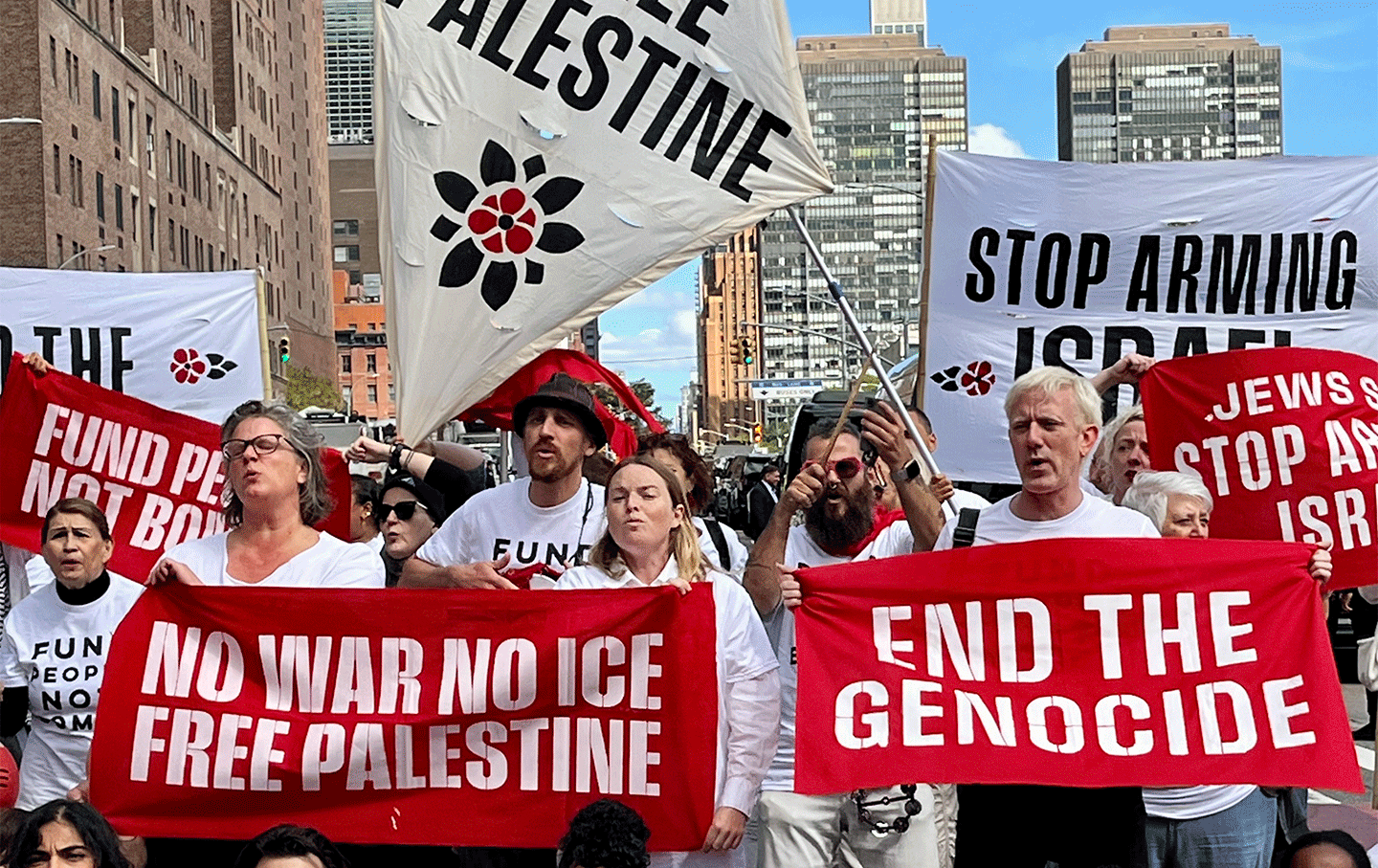 Resistance to Netanyahu Takes to the Streets in New York
