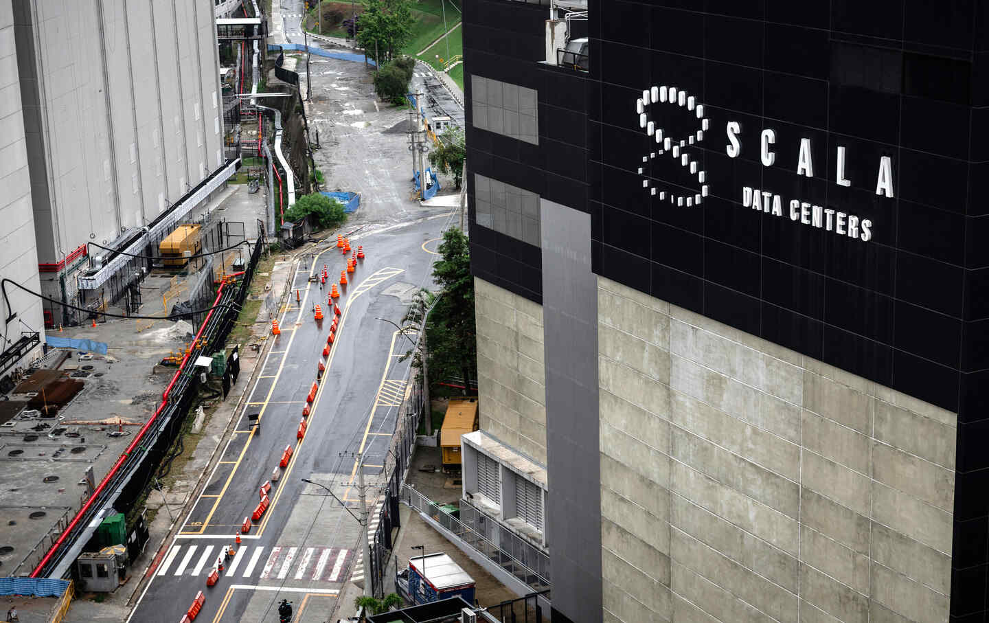 The Scala Data Centers facility in Barueri, São Paulo state, Brazil, on March 9, 2026.