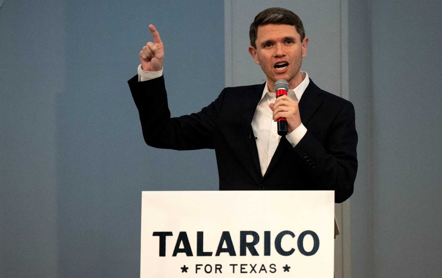 Democratic candidate for the US Senate James Talarico.